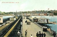 Picture of Ryde pier 1918.